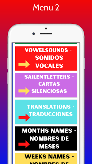 English To Spanish MeaningsAll Screenshot 3