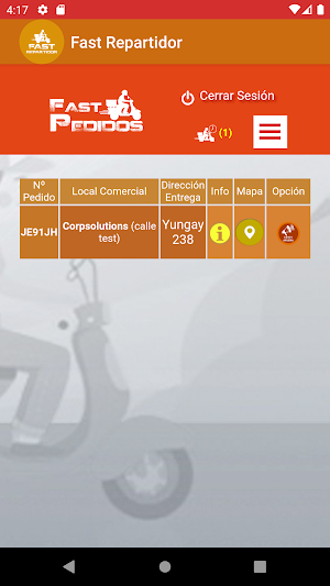 Fast Repartidor Screenshot 3