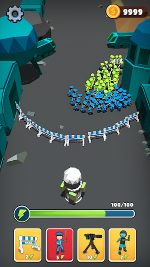 Hero Defense - Alien Creeps Screenshot 1