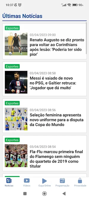 Cultura FM 95,5 Screenshot 2