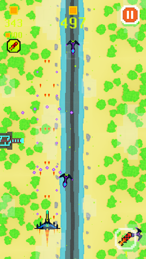 Pixel Sky Fighter Screenshot 0