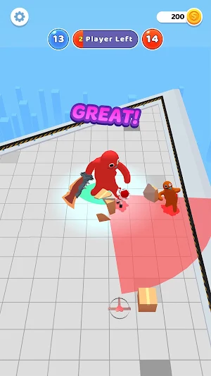 Smashers io: Blue Monster Screenshot 1