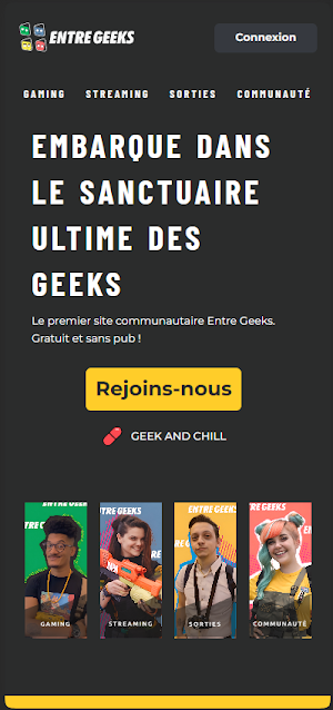 Entre Geeks Screenshot 0