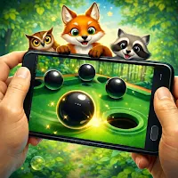 Gravity Billiards: animals