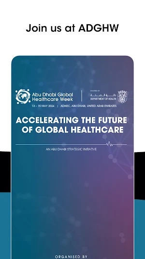 Abu Dhabi Healthcare Week Screenshot 0