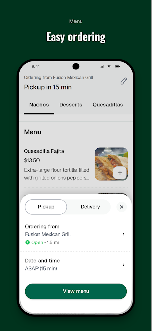 Fusion Mexican Grill Screenshot 2