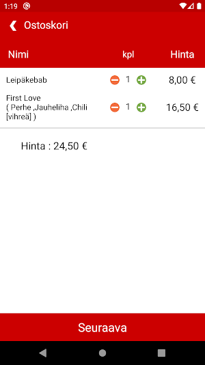 Pizza Express - Lauttasaari Screenshot 3