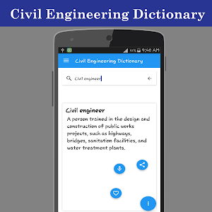 Civil Engineering Dictionary Screenshot 2
