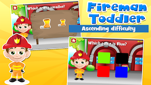 Fireman Toddler School Screenshot 1