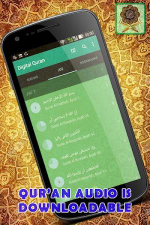 Digital Quran Kareem & Translation Screenshot 1