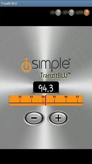 TranzIt BLU iSimple App Screenshot 1