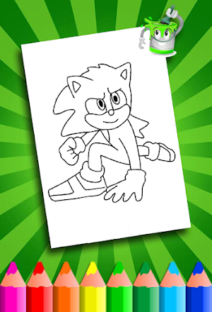 Soni Coloring Boom Hedgehogs Screenshot 0