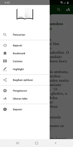 Kitab Kejadian Bahasa Muna Screenshot 1
