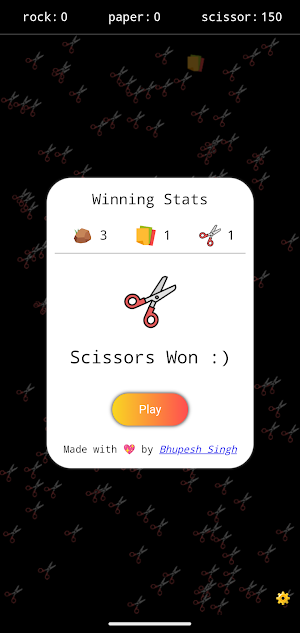 rock paper scissor : Simulator Screenshot 3