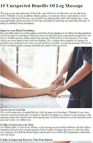 How to Do a Leg Massage Screenshot 3
