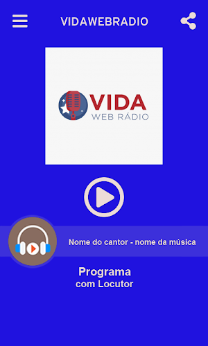 vidawebradio Screenshot 0