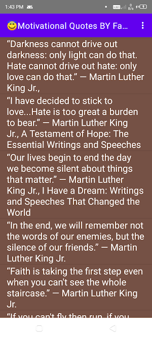 Martin Luther King Quotes Screenshot 1