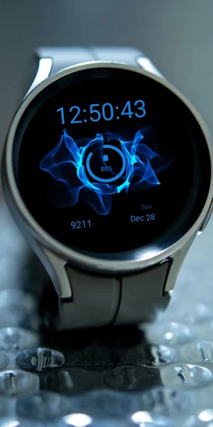 Digi Blue Flame Screenshot 0