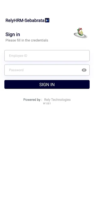 RelyHRM-Sebabrata Screenshot 0