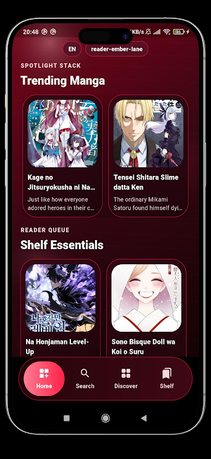 Manga Geek : Manga & Comics Screenshot 1