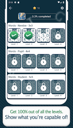 Fill The Words - word search Screenshot 2
