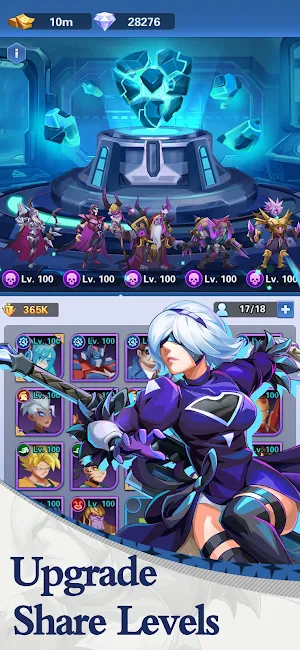 Goddess Squad: Epic Casual RPG Screenshot 2