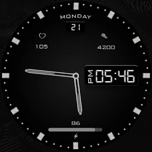 W-Design WOS001 - Watch Face Screenshot 2