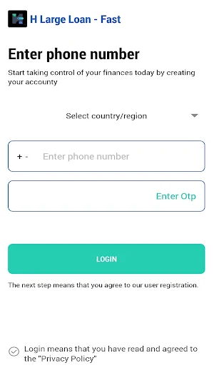 H Large Loan - Fast Screenshot 0