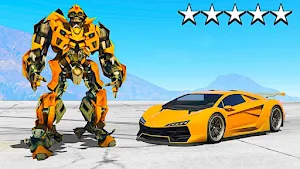 Car Robot Transforming Games Screenshot 1