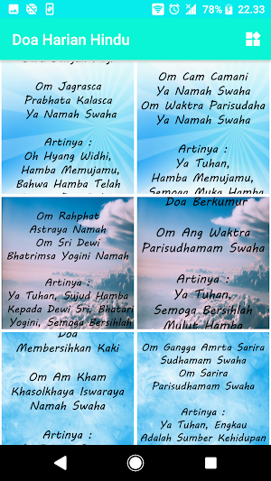 Doa Harian Hindu Offline Screenshot 1