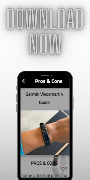 Garmin Vívosmart 4 Guide Screenshot 1