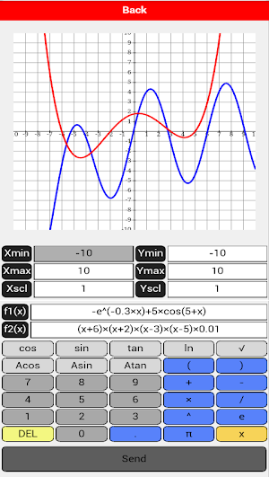 Maths calc/graph/table Pro Screenshot 1