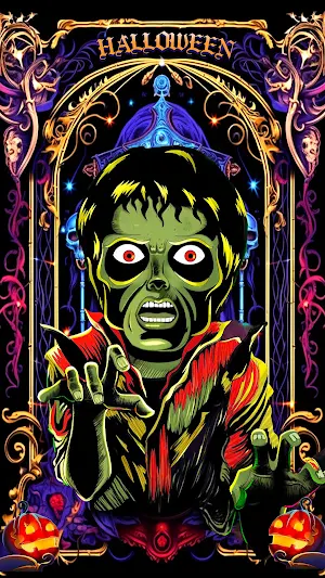 Halloween Color by number Screenshot 2