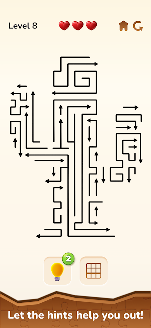 Arrow Go! : Escape Puzzle Game Screenshot 0