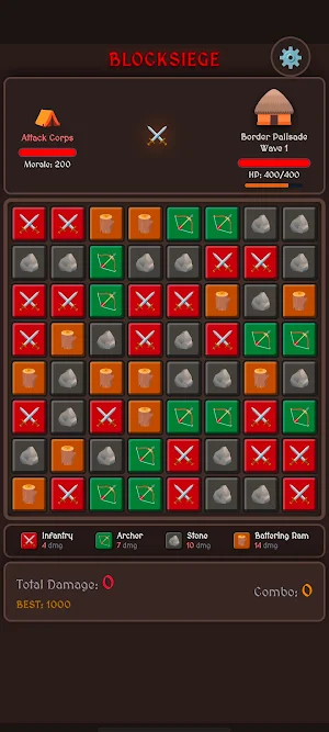 Block Siege: Combo Master Screenshot 0