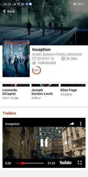 MovieDB Screenshot 2