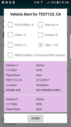 Parking EMS Screenshot 2
