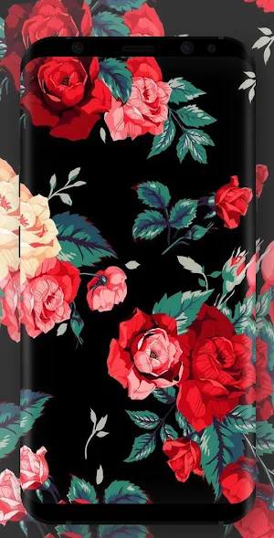 Floral Wallpaper Screenshot 3