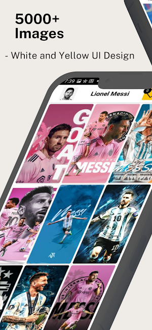 Lionel Messi HD Wallpaper 2024 Screenshot 1