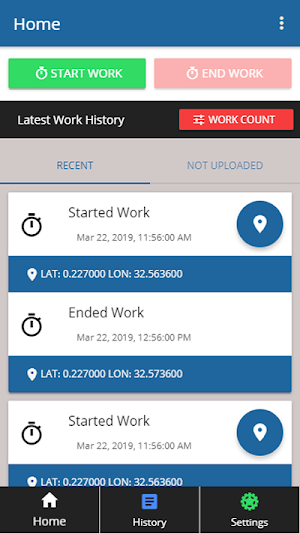 LifeMobile WorkTime Screenshot 0