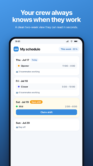 crewmuster Screenshot 1