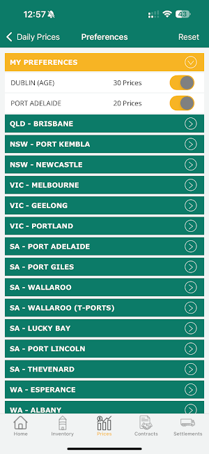 AGE - Australian Grain Export Screenshot 3