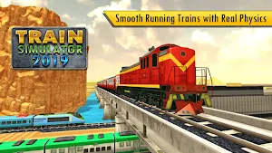 Train simulator 2019 - original free game Screenshot 0