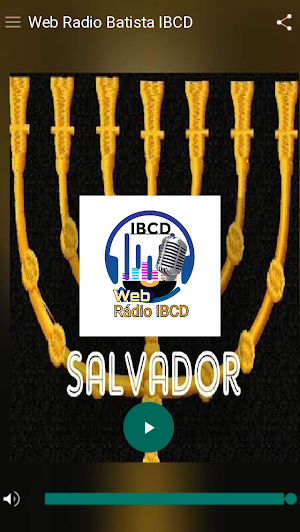 Web Rádio Batista IBCD Screenshot 1