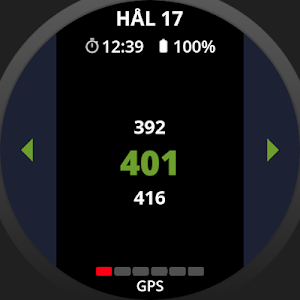 Golf i Sverige - GPS avstånd Screenshot 1