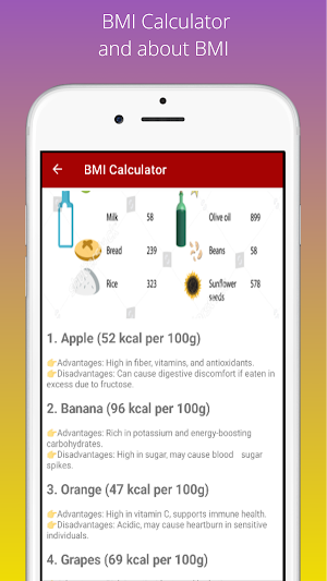 BMI Calculator Screenshot 1