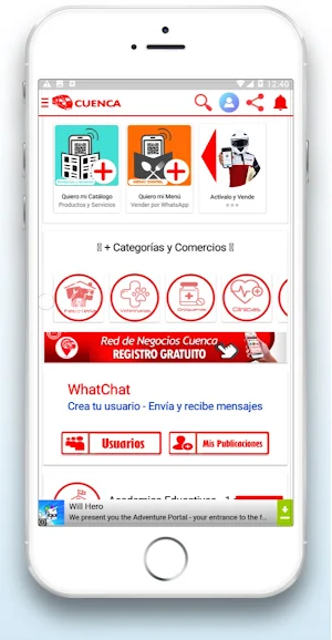 Negocios Cuenca Screenshot 2