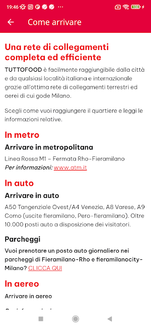 TuttoFood Milano Screenshot 3