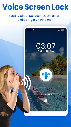 Voice Screen Lock Screenshot 1