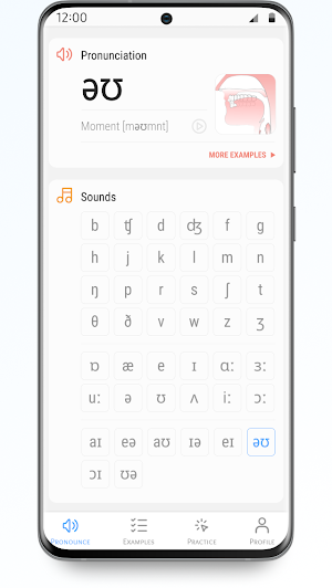 English Pronunciation:  Listen Screenshot 2